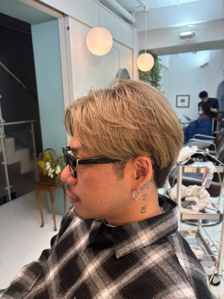 ショート 立川メンズ💈 竹入優将のヘアスタイル