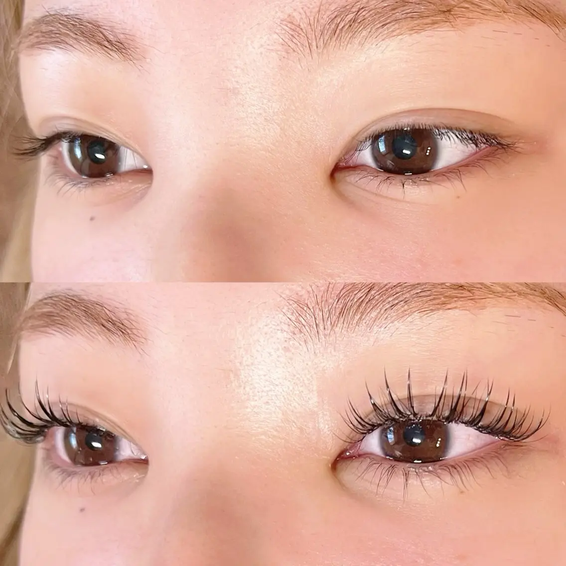 マツエク・マツパ パリジェンヌラッシュリフト Raviur eye'sのマツエク・マツパデザイン