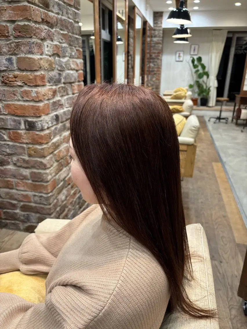 カラー ヘアカラー 逗子🫧透明感カラー しゅんやのヘアスタイル