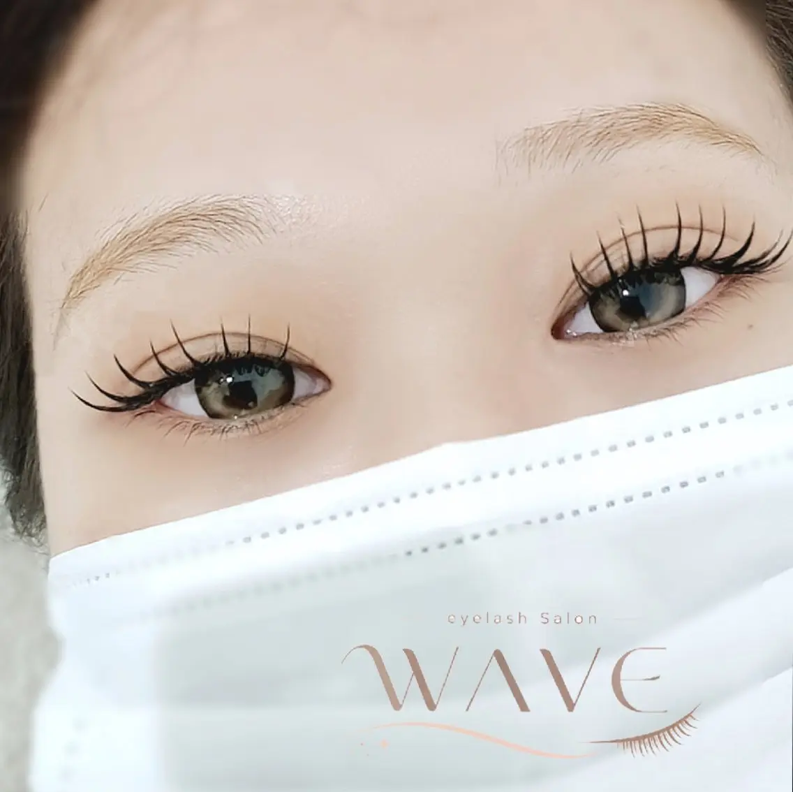マツエク・マツパ フラットラッシュ マツエク WAVE -ウエーブ-のマツエク・マツパデザイン