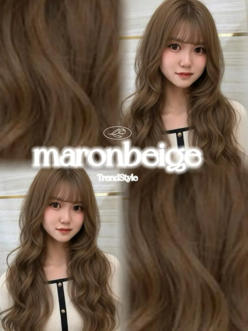 セミロング カラー ベージュカラー 透明感カラー ヘアカラー トリートメント 🍑ももか🍑モデル 様募集中/浦和🦋のヘアスタイル