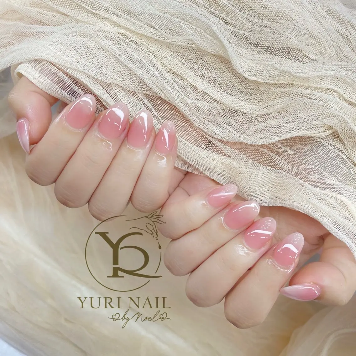 ネイル チークネイル フットネイル フレンチネイル グラデーション キラキラネイル ハンドネイル フットネイル ハンドケア YURI Nail Funabashiのネイルデザイン