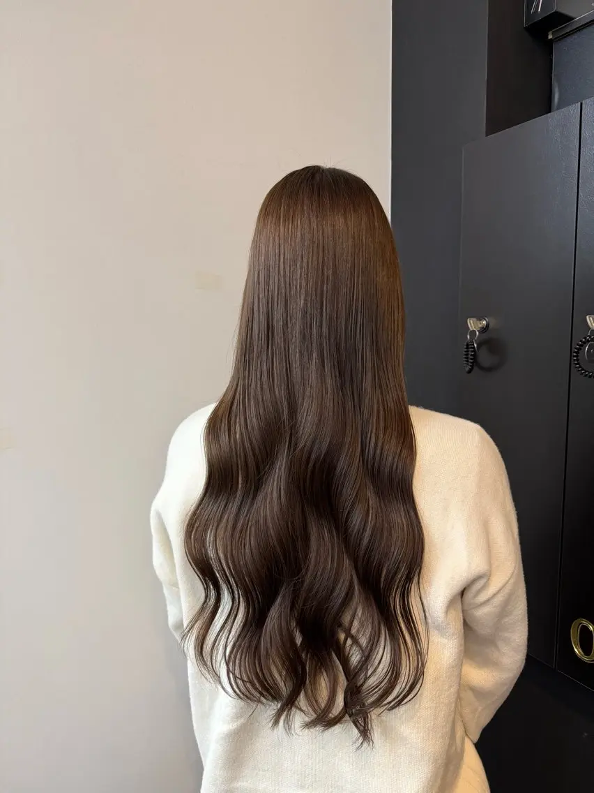 ロング カット ヘアカラー 🎀モテ・愛され/透 明感ヘアーせれん🎀のヘアスタイル