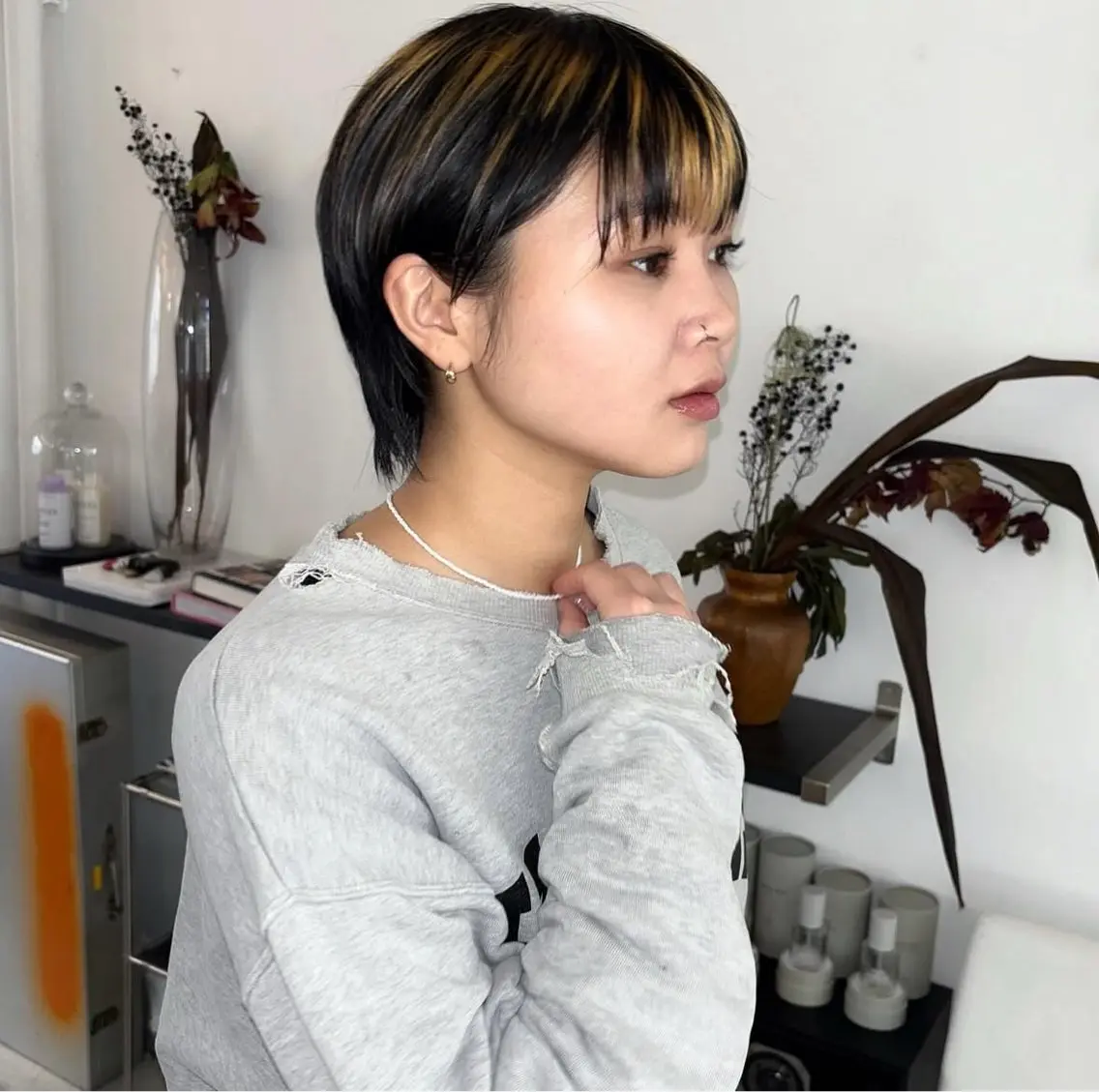 ショート カット Rena✴︎トレンド ×スタンダードMIXのヘアスタイル