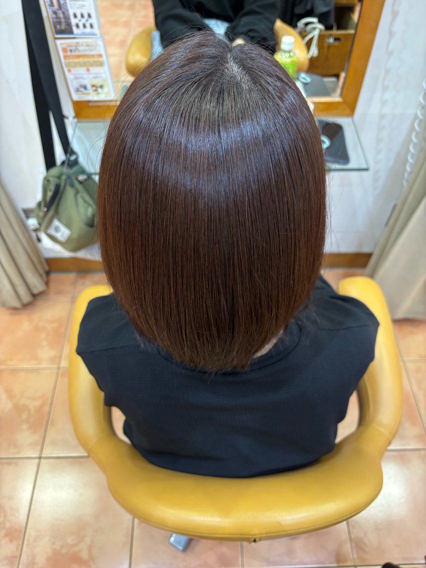 ミディアム カラー ブラウンカラー 🌼藤川 波澄🌼のヘアスタイル