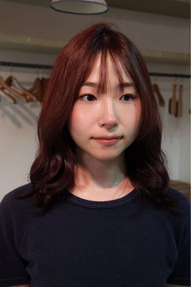 ミディアム ヘアカラー 恵比寿 Yuki 地毛風カラー🌱のヘアスタイル