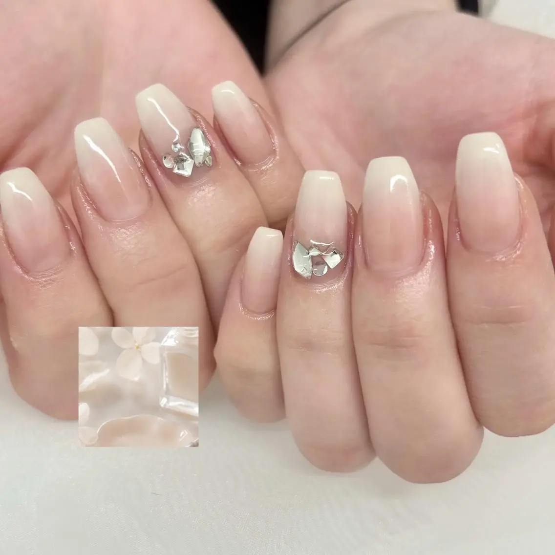 ネイル ハンドネイル 新宿代々木/キレイめ ちゅるん/miriのネイルデザイン