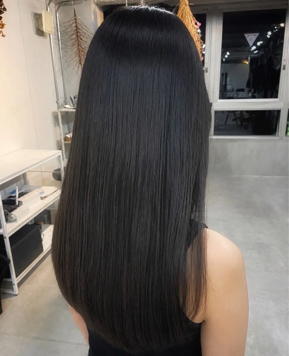 セミロング 縮毛矯正 カット 縮毛矯正 自然な縮毛矯正/ メンズtatsukiのヘアスタイル