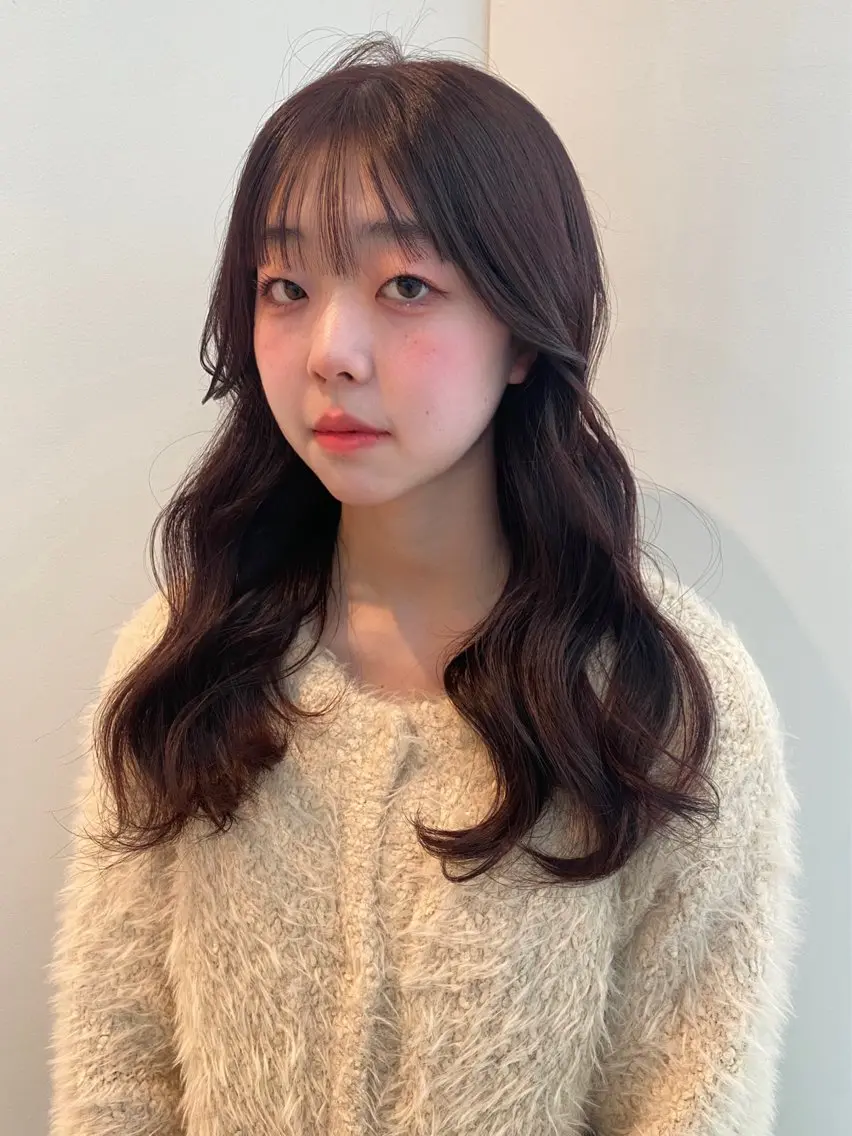 ロング カラー カット ヘアカラー トリートメント mai / linoah˚✧のヘアスタイル