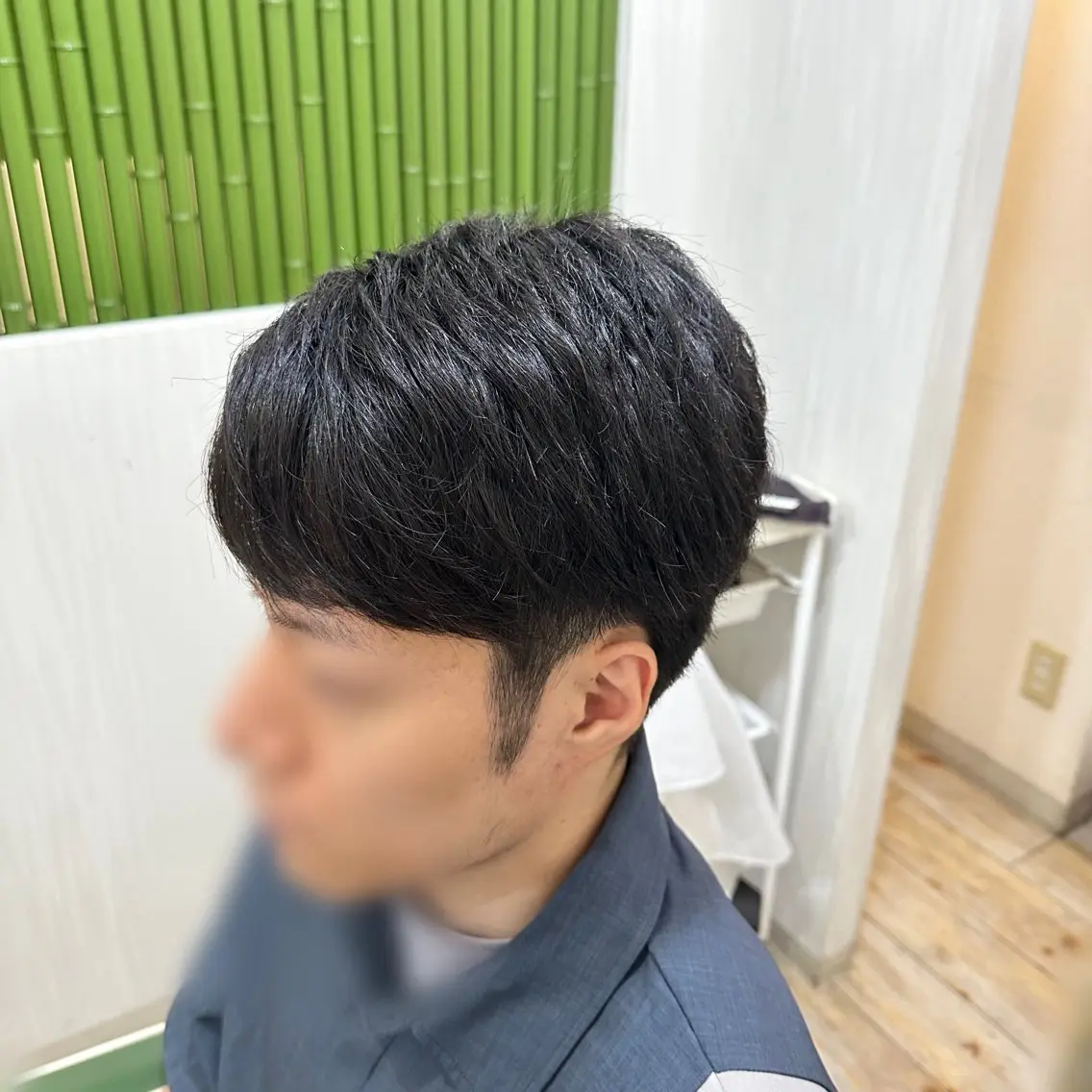 ショート メンズ カット パーマ 矢内 結菜のヘアスタイル