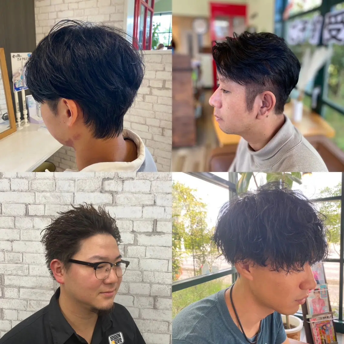 ショート 竹内 翼のヘアスタイル