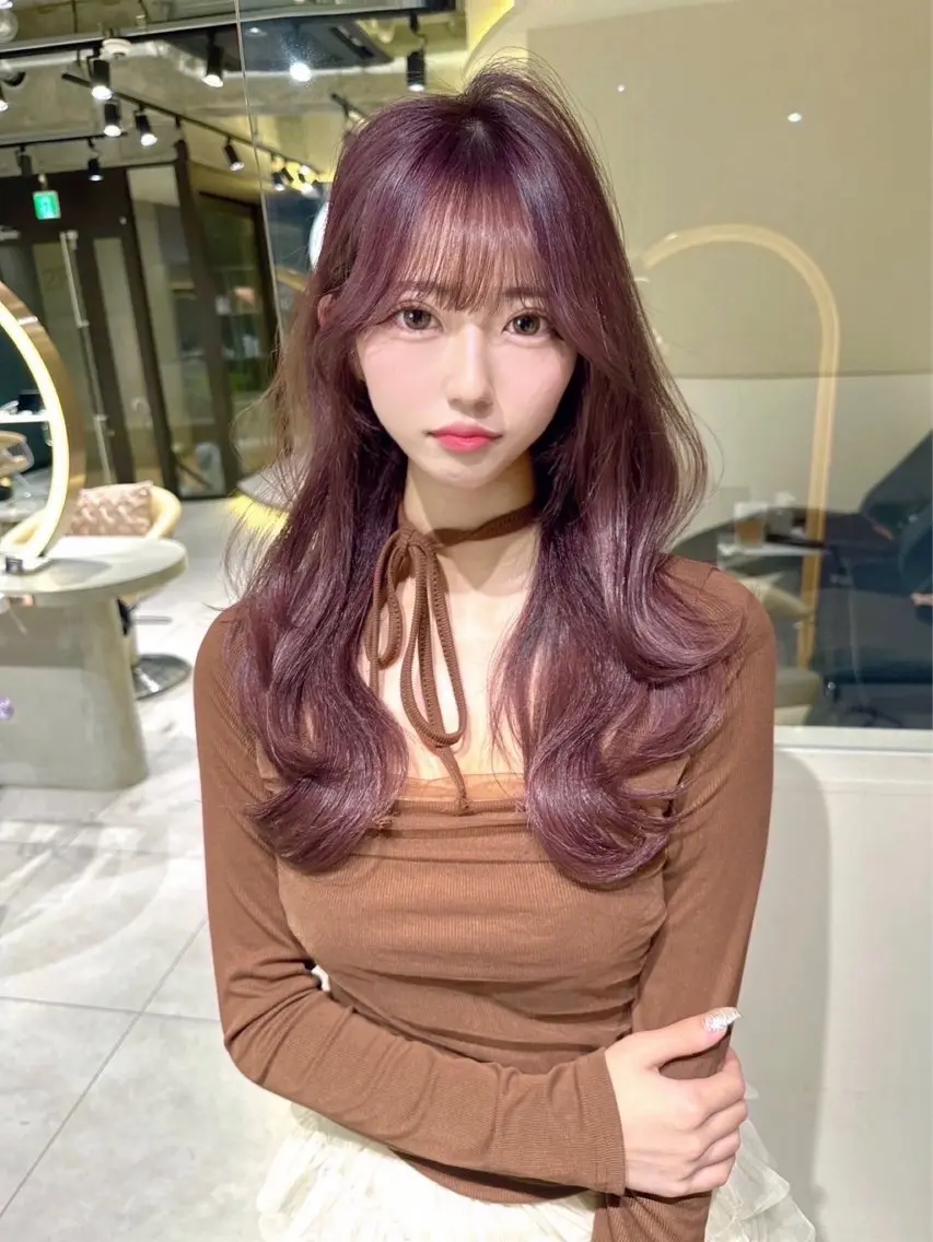 ロング カラー カット ヘアカラー トリートメント 《髪質改善✖️オリー ブ🧸》小嶋拓也のヘアスタイル