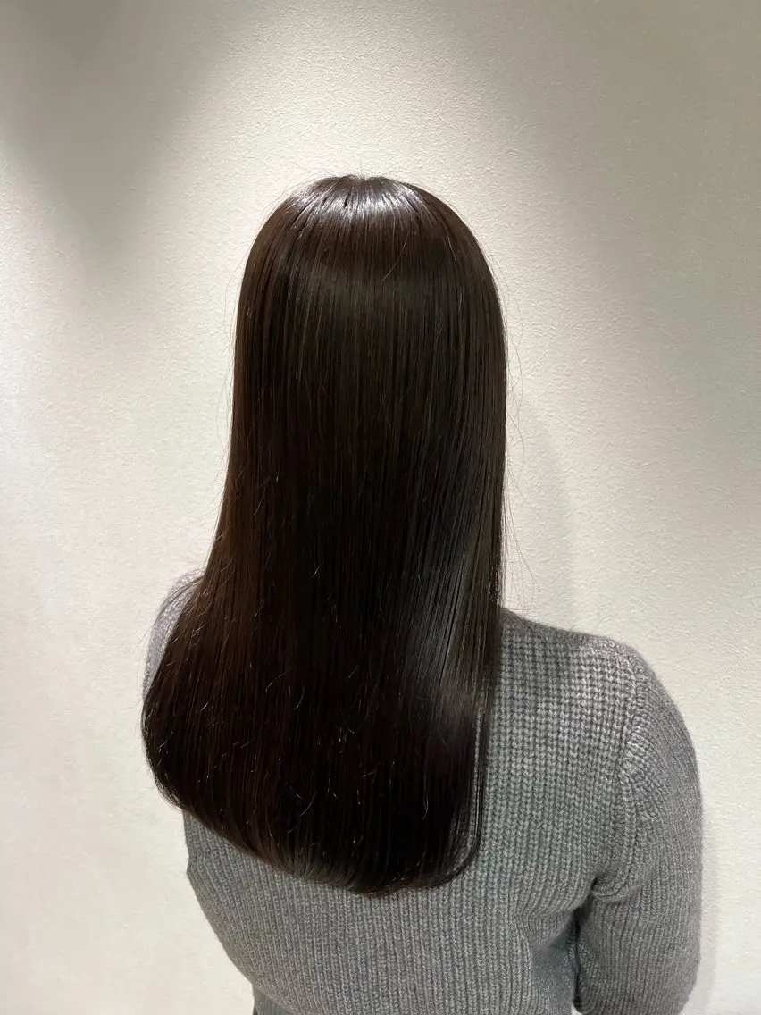 ロング ヘアカラー トリートメント 品のある垢抜けヘア 特化🫧空　龍之介のヘアスタイル