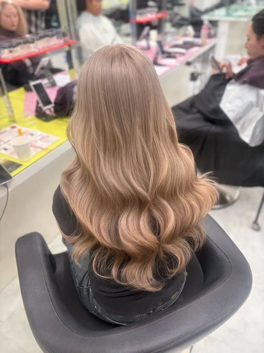 カラー ヘアカラー akari🎀🤍 ガーリーstyleのヘアスタイル
