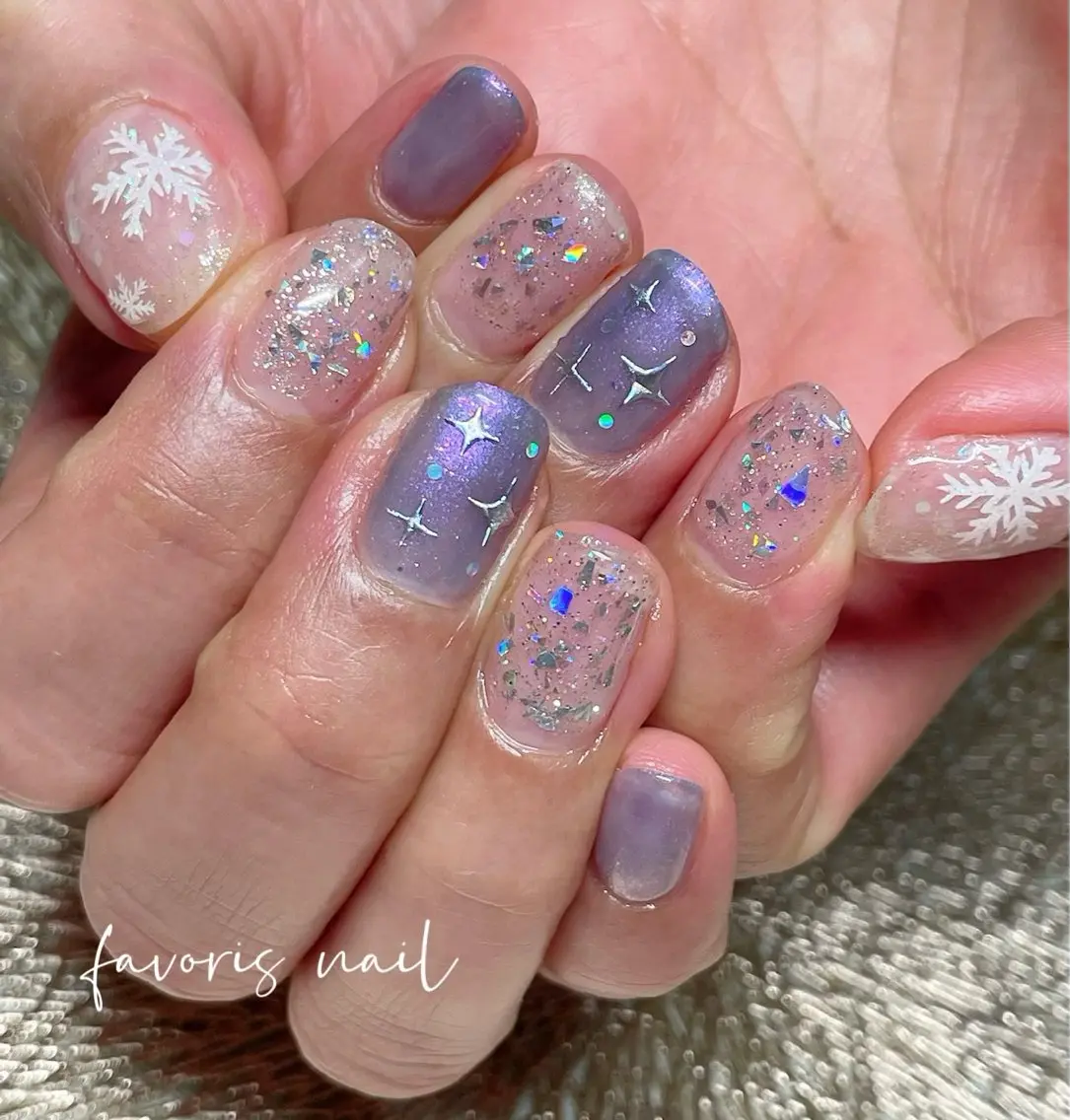 ネイル アートネイル favoris nail🌼のネイルデザイン