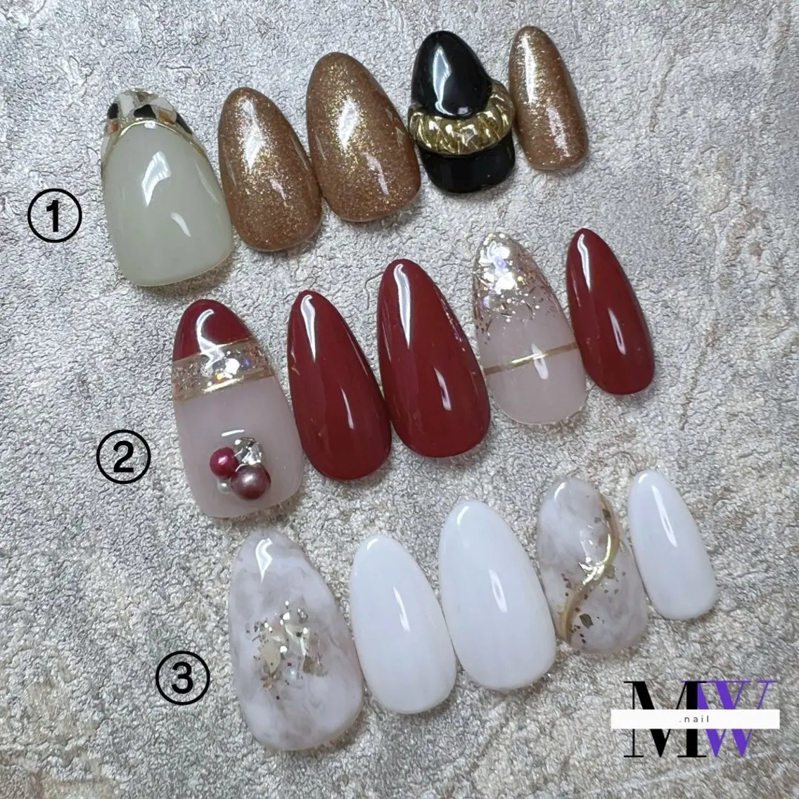 ネイル アートネイル ハンドネイル MW .nailのネイルデザイン