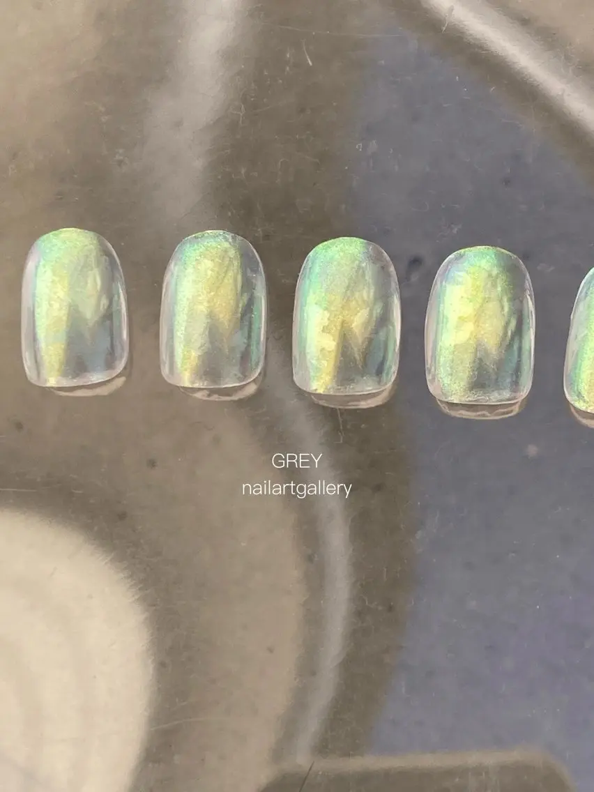 ネイル アートネイル 【GREY】 TAIRAのネイルデザイン