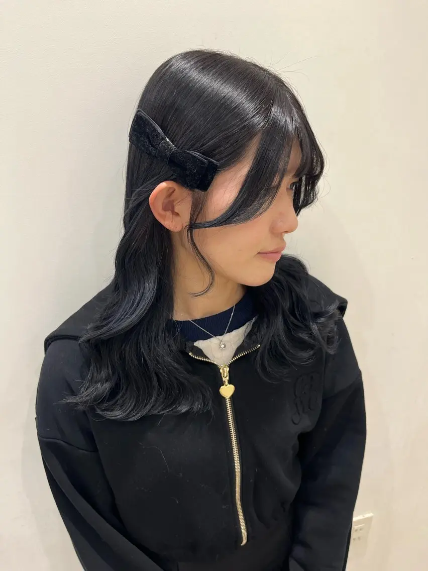 セミロング 大村 恋美のヘアスタイル