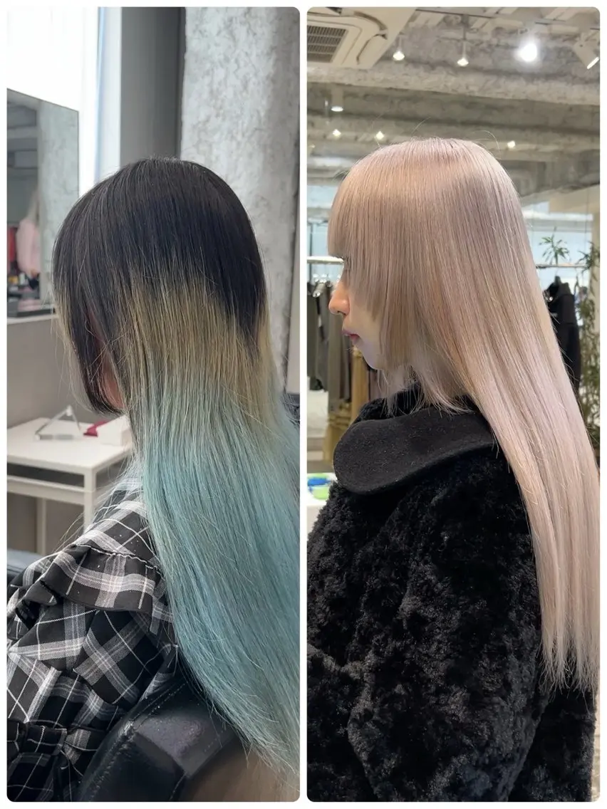 ロング ヘアカラー 似合わせcut 🔥yutakaのヘアスタイル