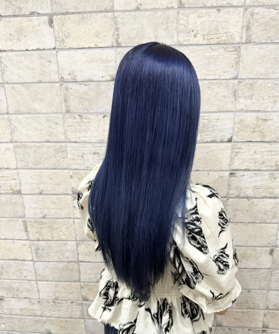 ロング カラー ヘアカラー オーナースタイリスト 奈須雄紀のヘアスタイル