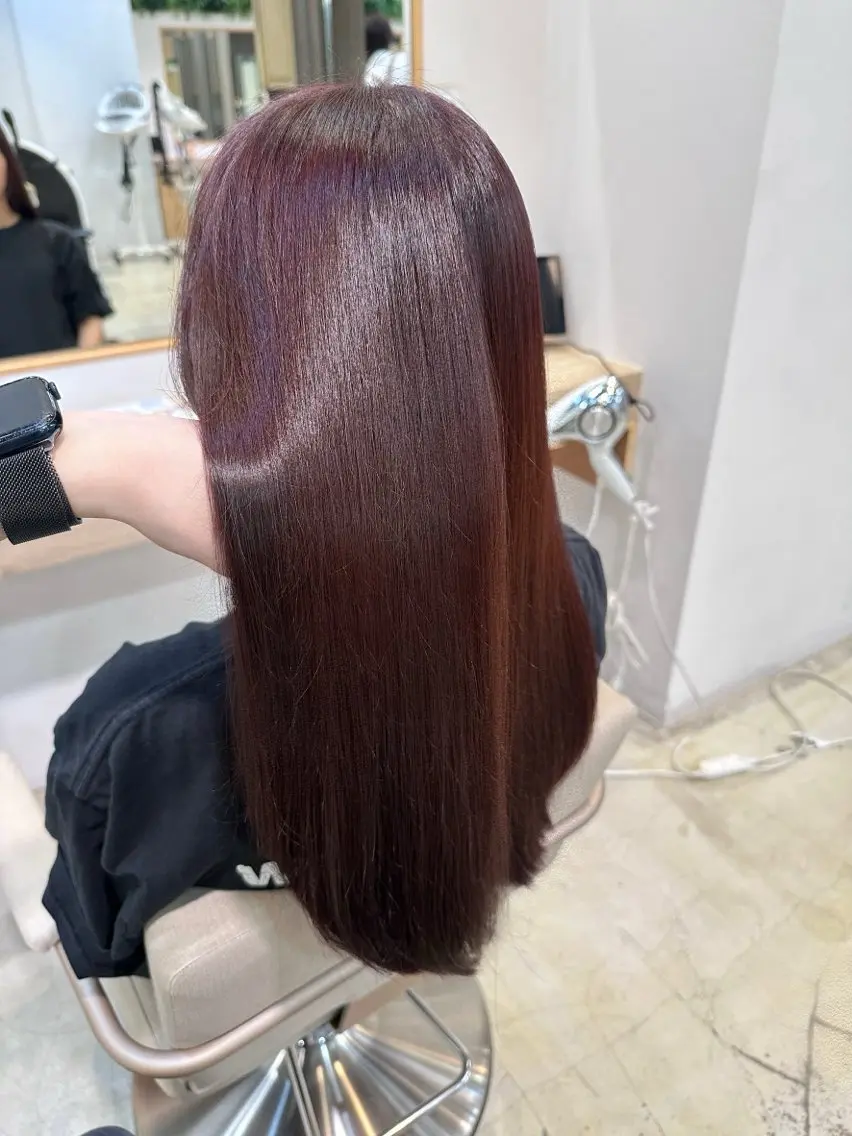 ロング パーマ Riku /透明感カラー🫧のヘアスタイル