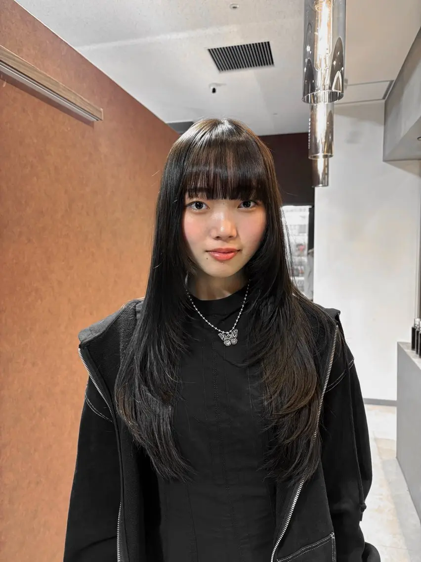 ロング カラー レイヤーカット E難波店 代表 Koheiのヘアスタイル
