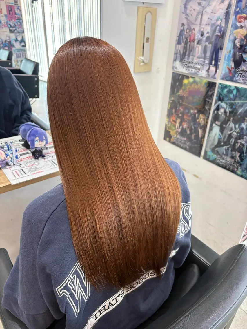 ロング カラー ヘアカラー トリートメント 推しカラー/ ミクのヘアスタイル