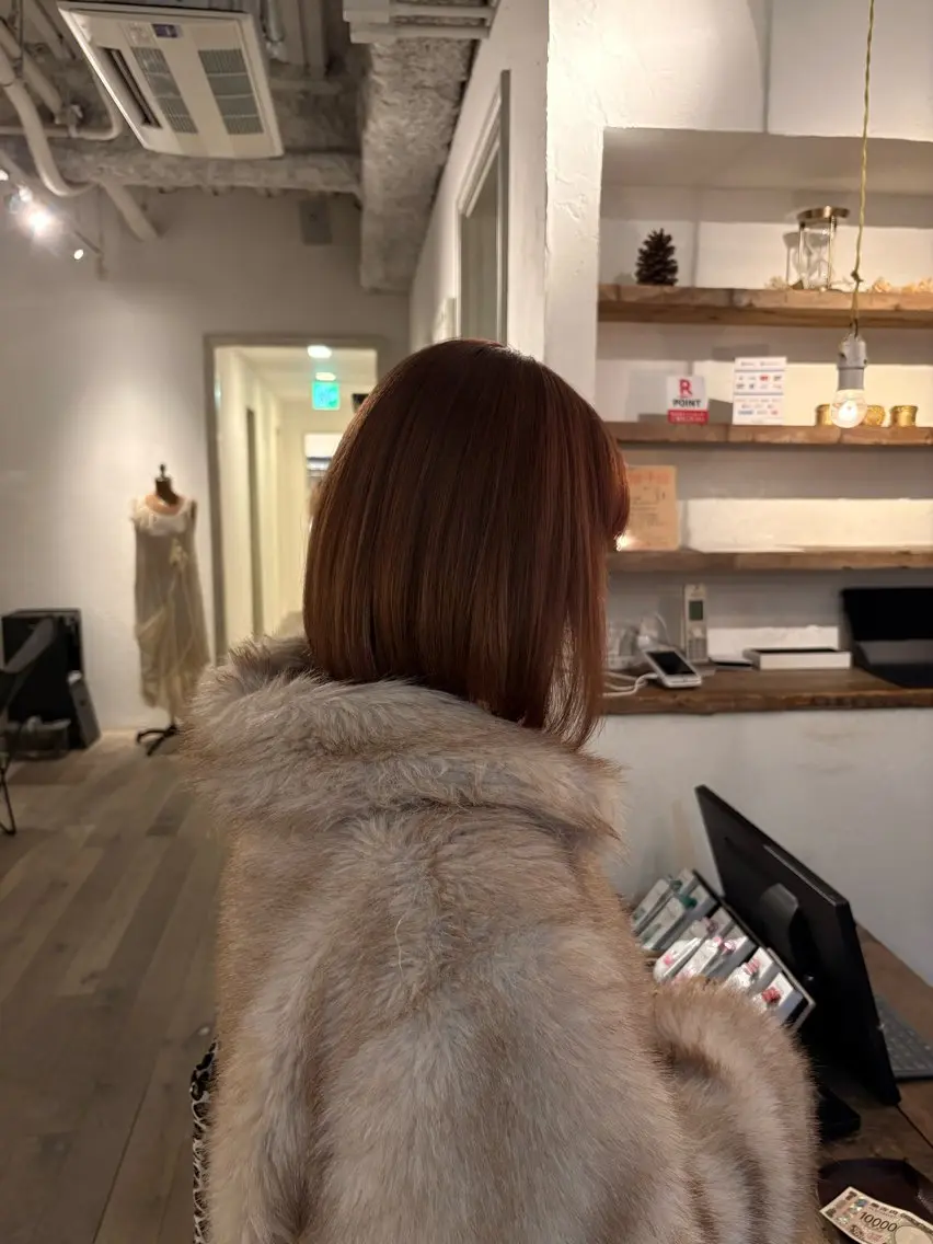 ヘアカラー 野口 心晴のヘアスタイル