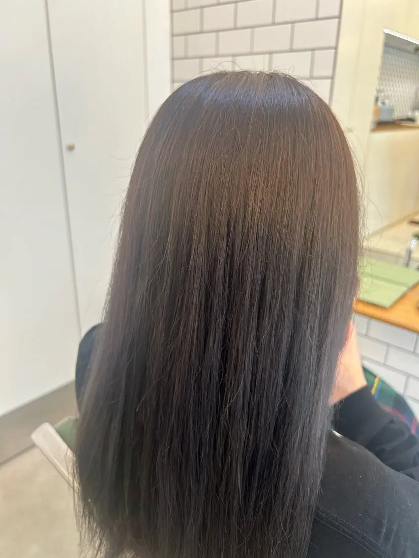 セミロング カラー 💐赤系カラー/ レイヤーりゅーき💐のヘアスタイル