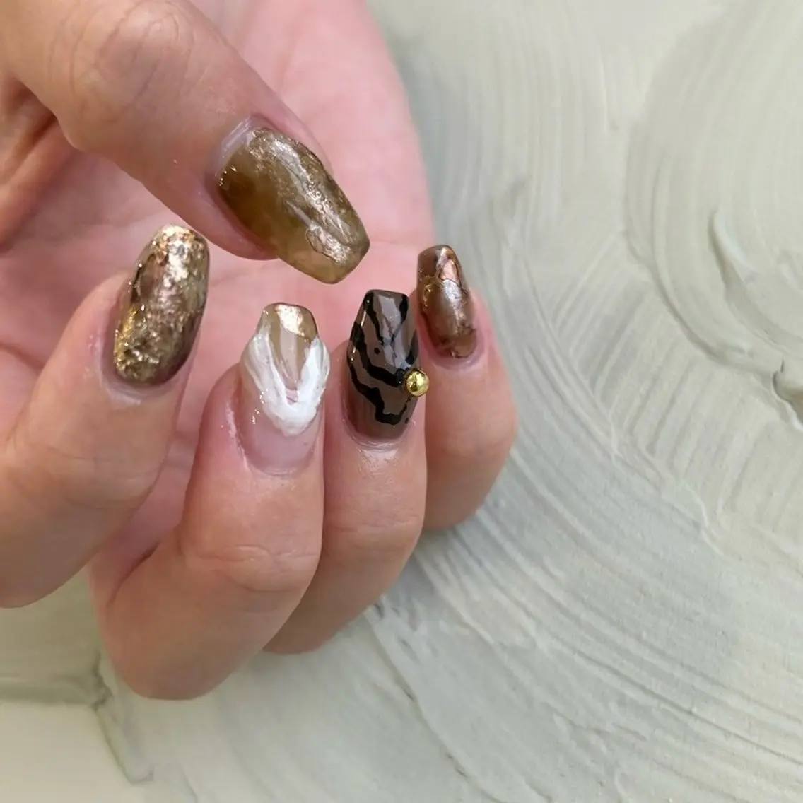 ネイル ニュアンスネイル ハンドネイル nail◯ petitnanoのネイルデザイン