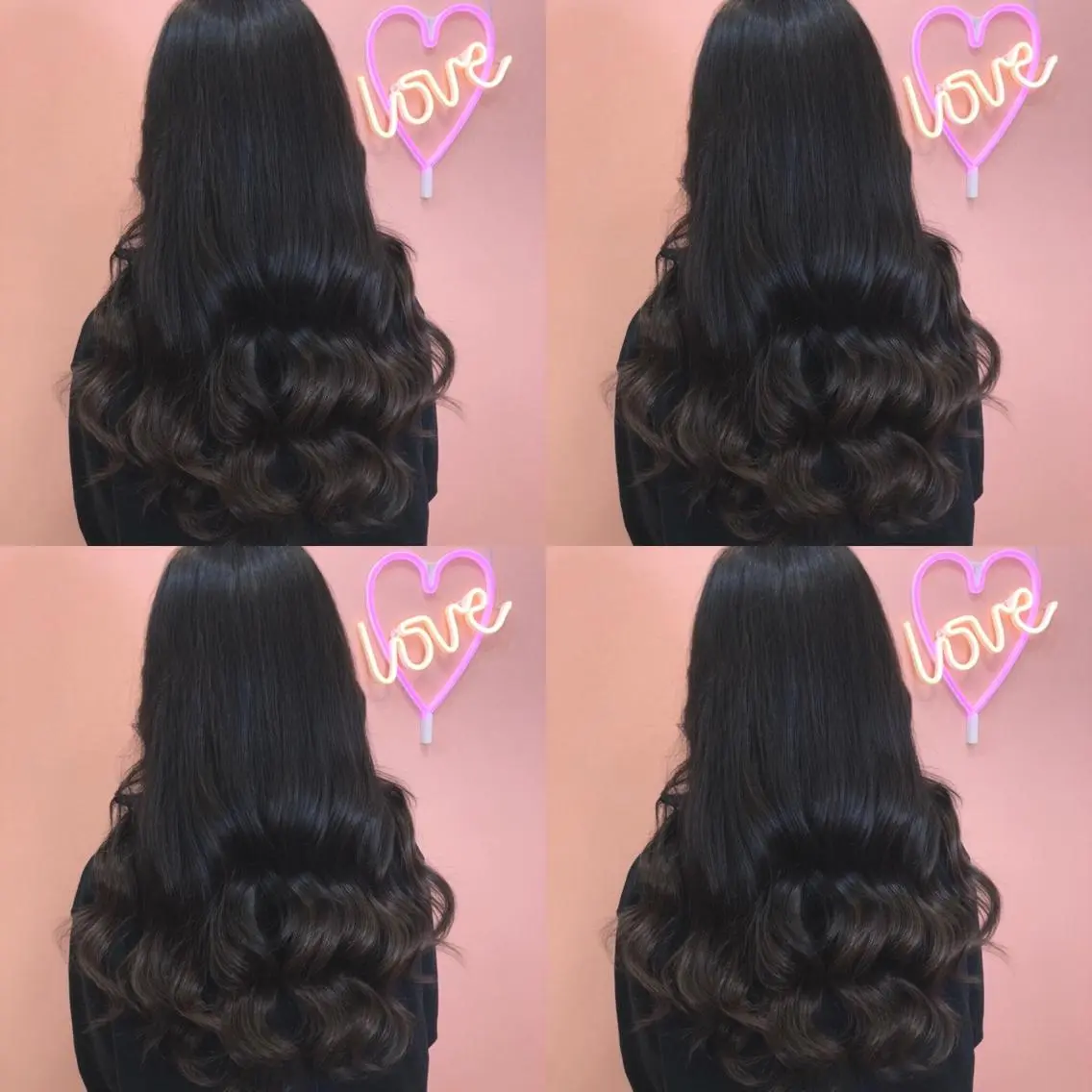 ロング カラー 黒髪 ナチュラルブラック 🌷MAYU 🌷のヘアスタイル