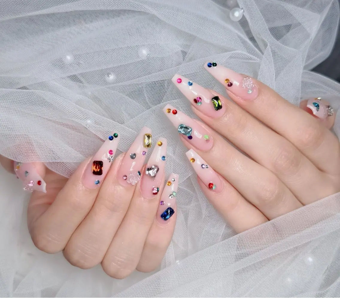 ネイル アートネイル フレンチネイル ジェルネイル 韓国ネイル マグネットネイル ハンドネイル Lenie Nail Okuboのネイルデザイン