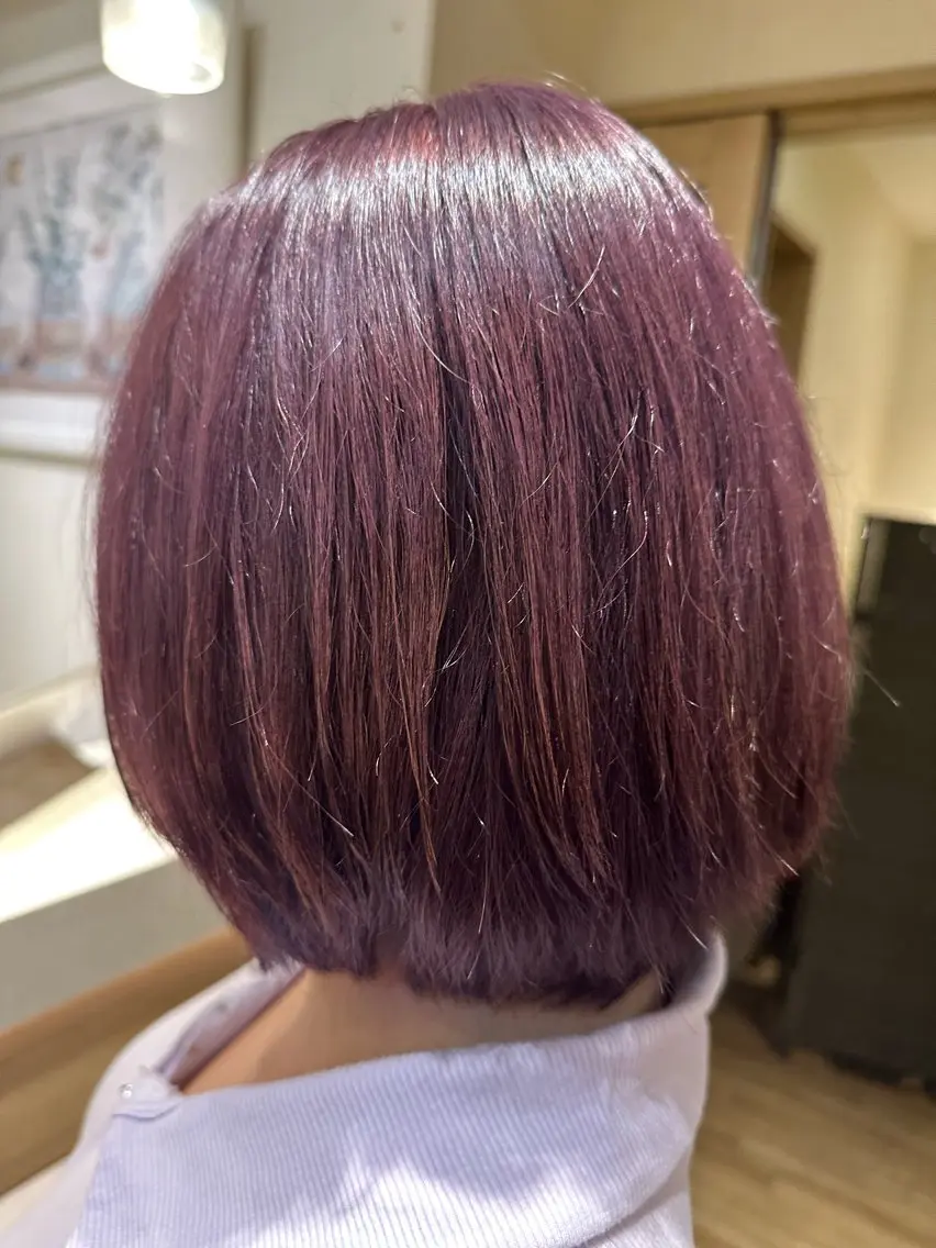 ミディアム カラー ヘアカラー ✨✂️Nori ✂️✨のヘアスタイル