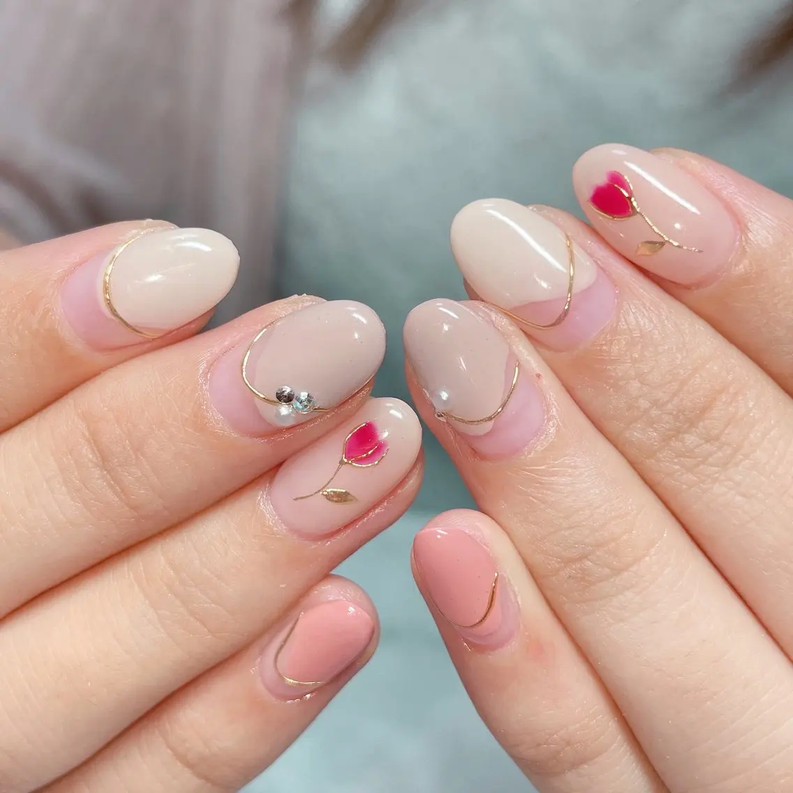 ネイル ハンドネイル Jeremy ♡ HARUKAのネイルデザイン