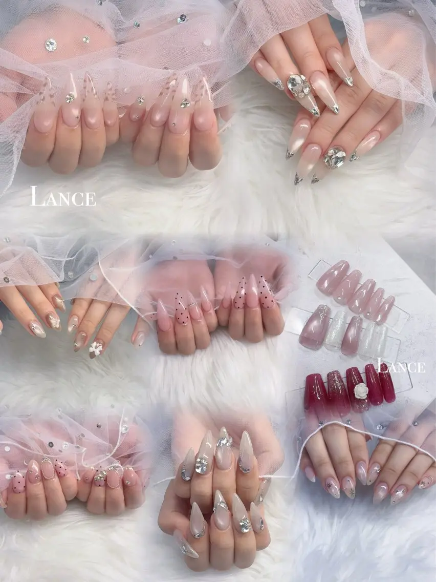 ネイル キラキラネイル 韓国ネイル ワンカラーネイル ワンホンネイル ハンドネイル Lance nailのネイルデザイン