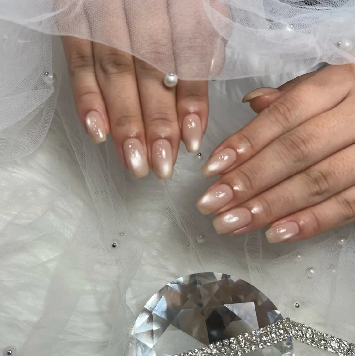 ネイル マグネットネイル ハンドネイル pyuna. nailのネイルデザイン