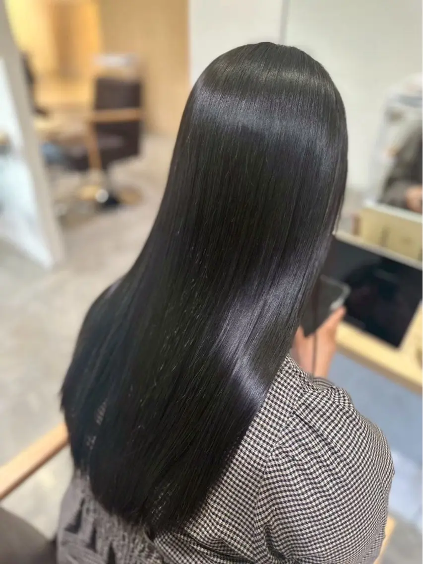 🤍カラー×marbb×形状ケア🤍𓈒頭皮ケアと髪質ケアを同時に✨まとまりのある扱いやすい髪へ🎀🤍の写真