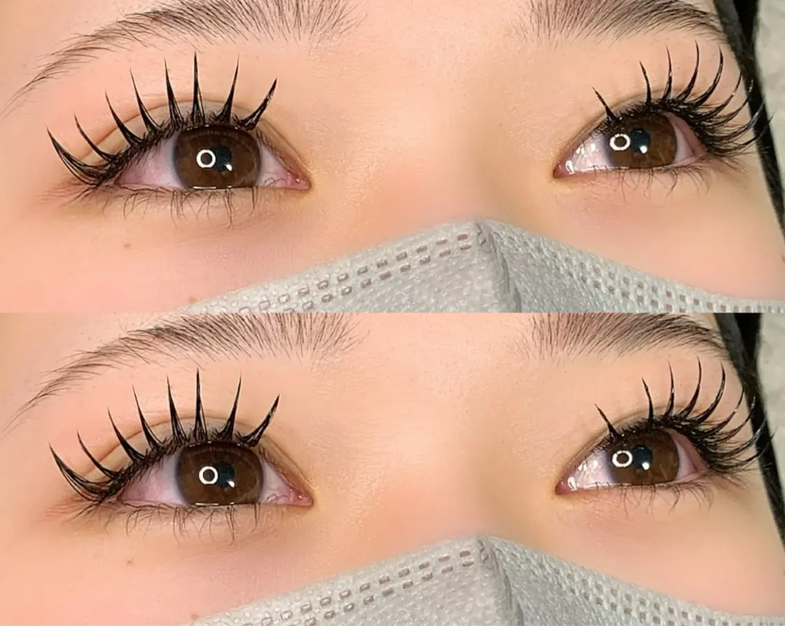 マツエク・マツパ フラットラッシュ Eyelash Salon IROのマツエク・マツパデザイン