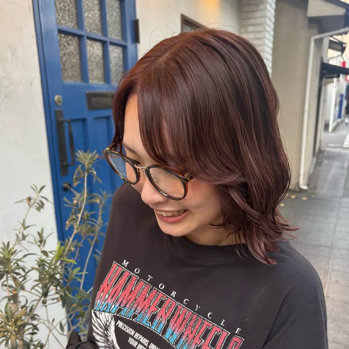 ミディアム カラー ヘアカラー ZAZA KANNA🌺のヘアスタイル