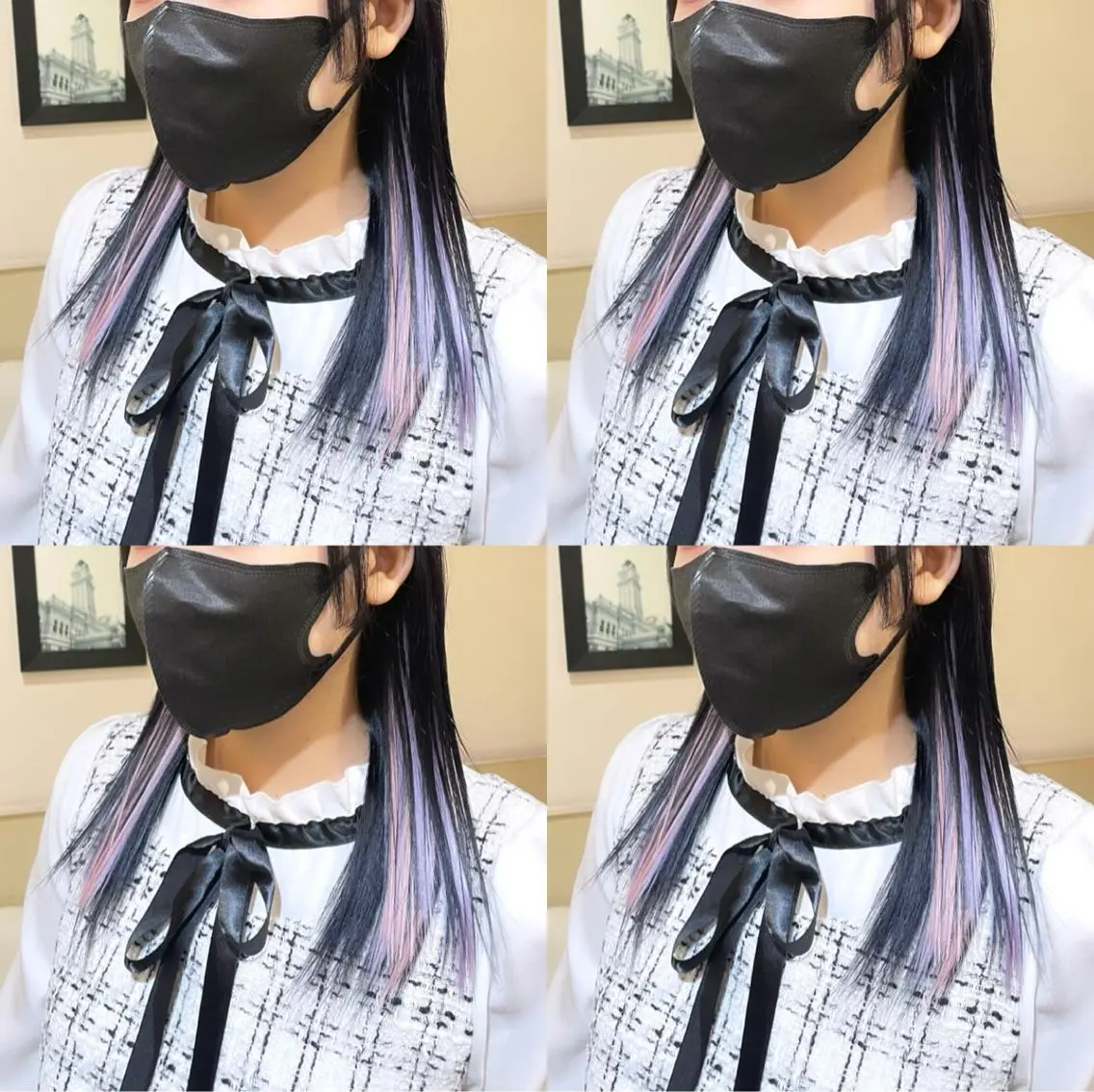 【100%バージン毛】シールエクステ (52cm) 1枚〜の写真