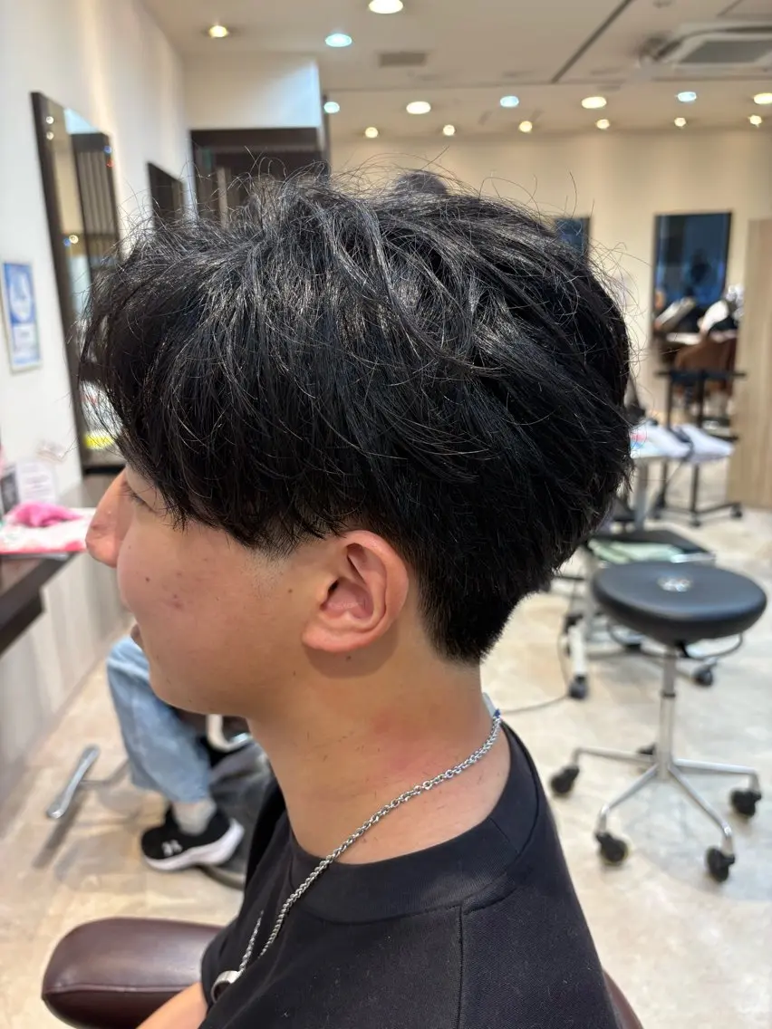 ショート メンズ カット 木村 柊斗のヘアスタイル