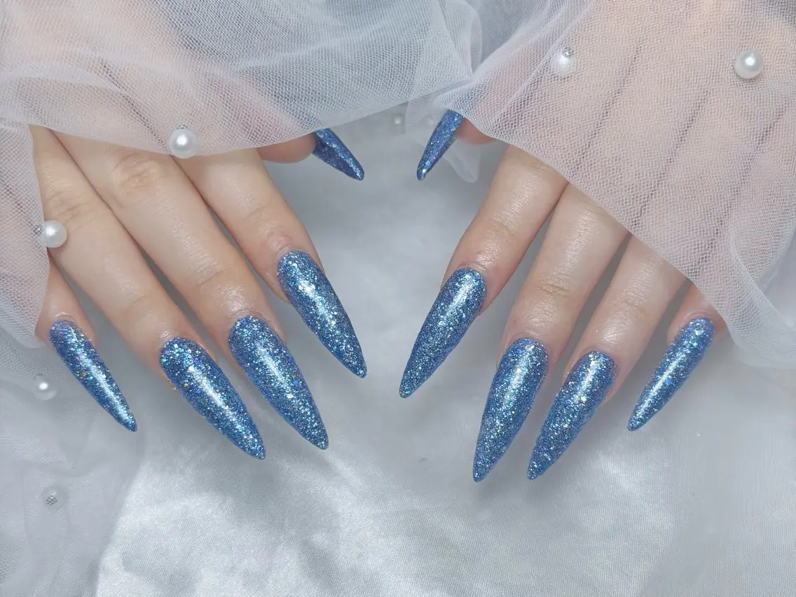 ネイル 長さ出し ワンカラーネイル Monart♡ あいりのネイルデザイン