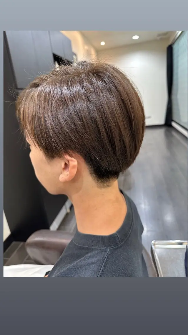 カラー メンズ ナチュラルヘア 神田一瑳のヘアスタイル