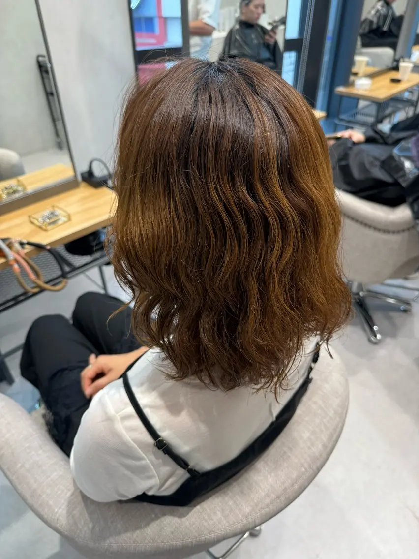 ミディアム くせ毛 カット トリートメント 必ず笑顔で帰っていた だきます！安田祐貴のヘアスタイル