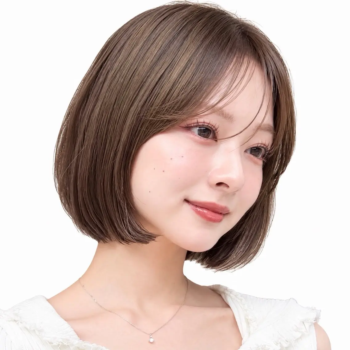 ショート ボブ カット 縮毛矯正/艶カラー/ 🌸ゆうき🌸のヘアスタイル