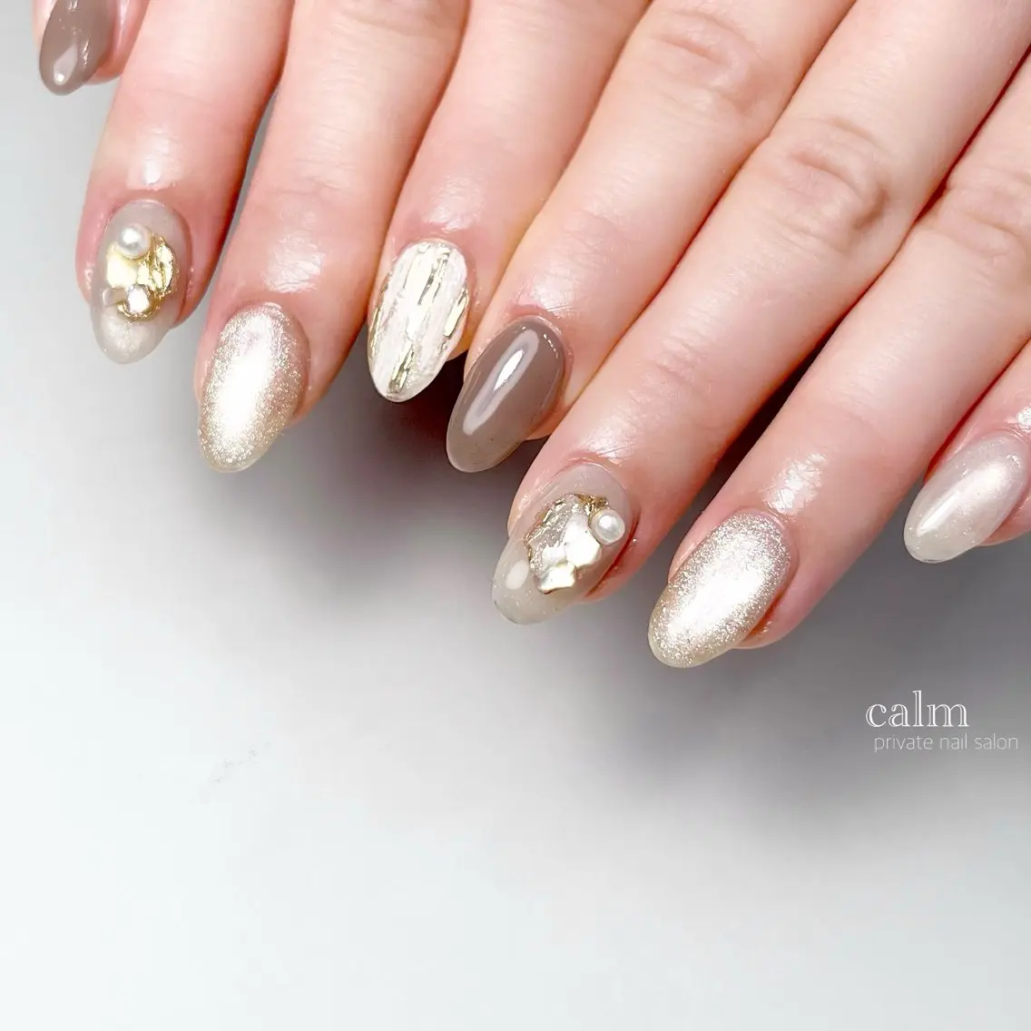 ネイル ハンドネイル calm 〔ｶｰﾑ〕のネイルデザイン
