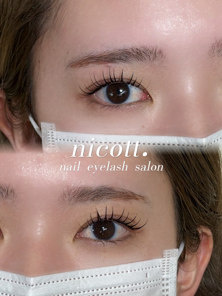 マツエク・マツパ まつげパーマ マツエク nicott. renaの眉毛・アイブロウイメージ