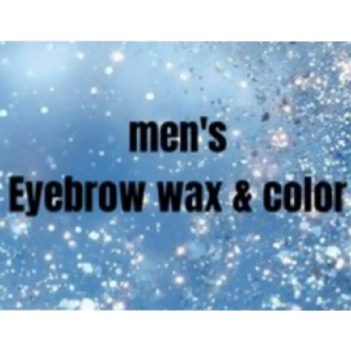 【OPEN記念価格】 垢抜け! メンズ眉 WAX×アイブロウカラーの写真