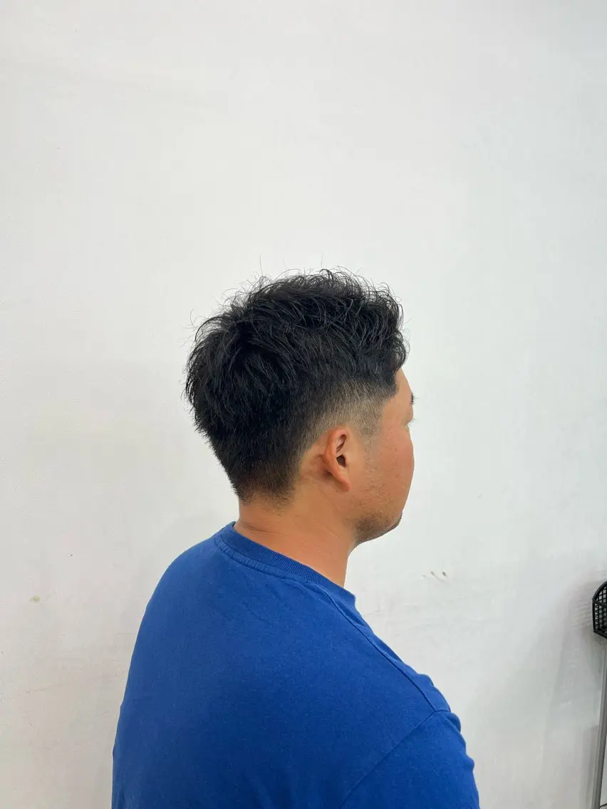 メンズカットの写真