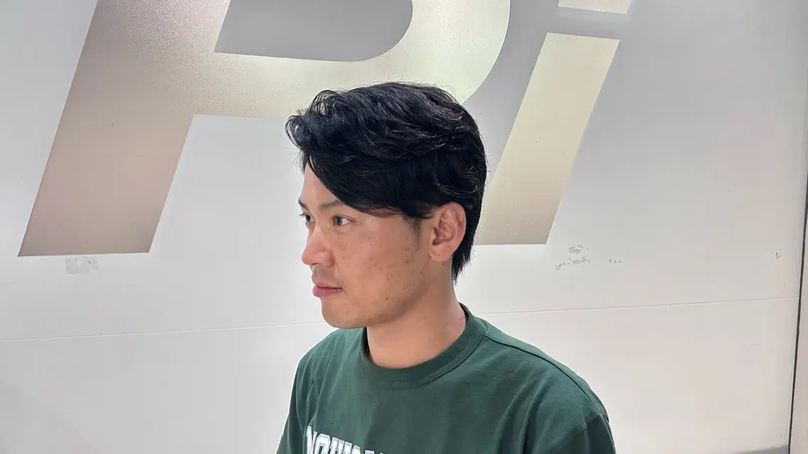 メンズカット+ヘッドスパの写真